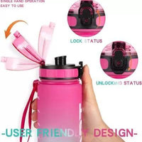 Sport Print Water Bottle Gym Water Bottle For Outdoor